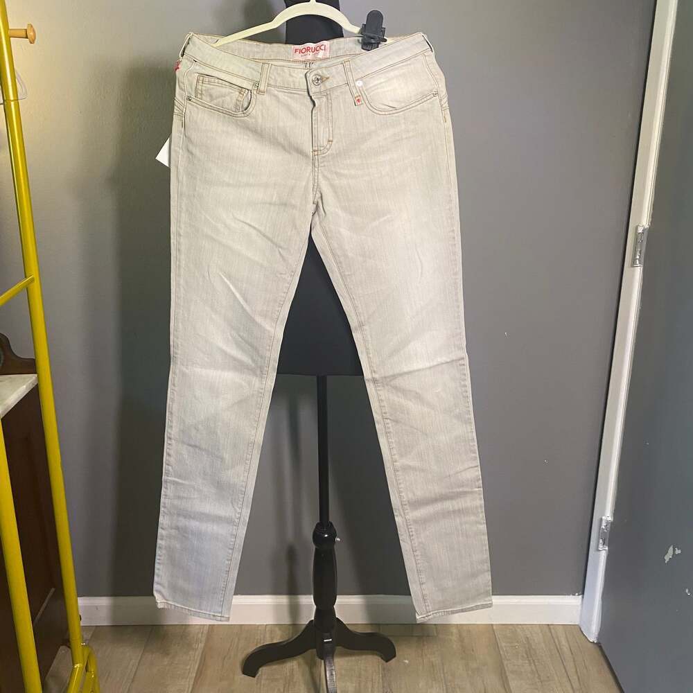 Fiorucci Slim Mid Rise‎ Jeans Collab w/Naomi Campbell NWT W31